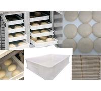 3 cassette contenitori 30 x 40 h 10 cm alimentari sovrapponibili + un coperchio
