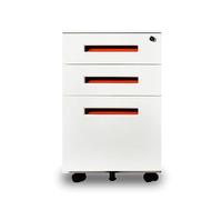 3 cassetti chiudibile a chiave armadio archivio desktop nizer per la casa e l'ufficio con Anti progettazione di punta