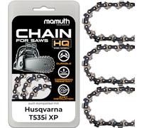 3 catene per motosega, 25 cm, 1,3 mm, 60 TG, per Husqvarna T535i XP
