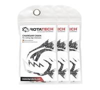 3 catene per motosega Rotatech da 25,4 cm, adatte per potatori Ryobi Expand It, Stihl, Husqvarna e Black & Decke