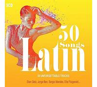 3 Cd 50 SONGS LATIN - LATIN JAZZ BOSSA NOVA LATIN PARTY box set nuovo sigillato