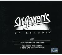 3 CD BOX SET SUI GENERIS EN ESTUDIO NUOVO SIGILLATO Vida + Confesiones +...