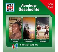 Was Ist Was – Hörspielbox Vol. 14 – Abenteuer Geschichte – CD – 3 dischi