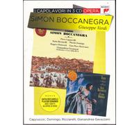 3 CD SIMON BOCCANEGRA - GIUSEPPE VERDI Cappuccilli Domingo Ricciarelli Gavazzeni