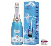 3 Champagne Pommery - Royal Blue Sky - 3x75cL - Étui
