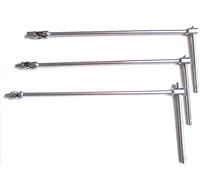 3 CHIAVI A "T" SNODATE PER BUSSOLE CON ATTACCO 1/4", 1/2" E 3/8"