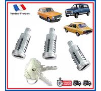 Cilindro Serratura Porte Anteriore + Portellone Cofano R4 R6 R12+2 Chiavi=