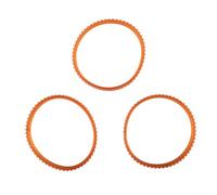 3 cinghie di trasmissione per pialla Bosch per 1900B 225007 N1923BD FP0800 KP0810C KP0810 BKP180 Double Cog Style Circonferenza 238 mm Larghezza 9,6 mm Spessore 3,3 mm