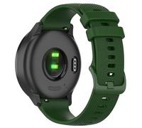 3 cinturini in silicone da 20 mm compatibili con Garmin Vivoactive 6/Vivoactive 5/Vivoactive 3, cinturino a sgancio rapido adatto per Garmin Forerunner 570 42 mm/55/165/245/Venu Sq 2/Approach S50 (GE)