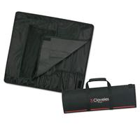 3 Claveles 01684, Custodia per coltelli, in Tessuto, Nera