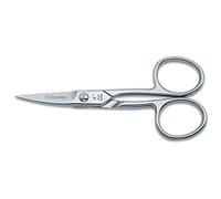 3 Claveles 12019 - Forbici per unghie, curve, inossidabili, 4"