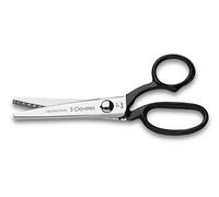 3 Claveles TIJERA Zig-Zag NIQUEL.M.E. 7" B 3C 00081, Negro, 18 cm (7")