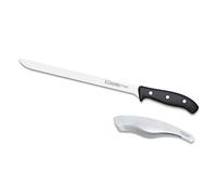 3 claveles Coltello per prosciutto crudo | Coltello per jamon serrano | Coltello per jamon iberico. Coltello + pinza. Set Pinza e coltello affilato