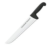 3 CLAVELES CUCHILLO CARNICERO ALVEOLADO Proflex Negro 30 cm - 12" FH 3C