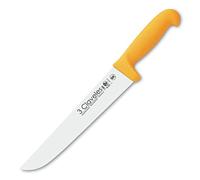 3 CLAVELES CUCHILLO CARNICERO POLIPROPILENO Amarillo 22 cm - 9" FH 3C