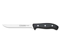 3 CLAVELES CUCHILLO DESHUESAR DOMVS 15 cm-6" E 3C 00953, Alloy Steel, Negro, 34.69x6.29x1.7 cm