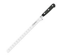 3 CLAVELES CUCHILLO JAMONERO-Salmon ALVEOLADO FORJADO Forge 30 cm-12" E 3C 01569, Acciaio Inox, Multicolor