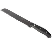 3 CLAVELES CUCHILLO PANERO DOMVS 20 cm-8" E 3C 00958, Acciaio Inossidabile, Negro, 20 cm