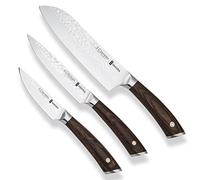 3 Claveles Cucina, Acciaio Inossidabile, Set di 3 coltelli Sakura