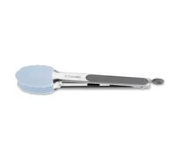 3 CLAVELES Kitchen Tongs, Silicone, Grey, 30 cm