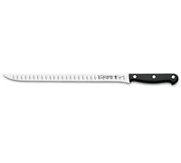 3 Claveles Uniblock Coltello Alveolato Prosciutto, Metallo, Negro, 30 cm - 12"