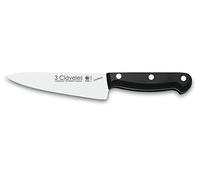 3 CLAVELES CUCHILLO COCINERO UNIBLOCK 13 cm-5" D 3C 01153, Negro