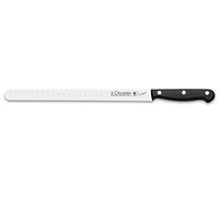 3 CLAVELES CUCHILLO JAMONERO-Salmon UNIBLOCK 30 cm-12" D 3C 01141, Acciaio Inossidabile, Negro, Centimetri
