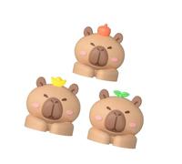 3 clip portacavi adesiva a forma di animale dei cartoni animati, clip per la gestione dei cavi di ricarica, organizer per cavi per casa, ufficio, scrivania