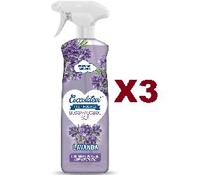 3 COCCOLATEVI BLOOM ALCOOL 60° LAVANDA PROFUMA E DETERGE SUPERFICI SPRAY 750ML