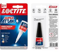 3 Colla Loctite Super Attak 5.5g Professional Adesivo Universale Istantaneo