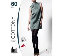 3 COLLANT COTONE - COTTONY 60 DEN - IBICI MAGLIA LISCIA COPRENTE / OPACO LYCRA