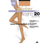 3 Collant donna Filodoro velato e riposante a compressione graduale art Sogno 20