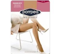 3 Collant donna Pompea in micro rete con tassello in cotone art Microrete