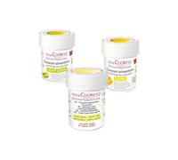 3 coloranti alimentari in polvere - Toni gialli