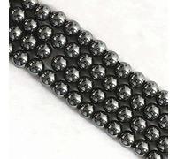 3 Colori 4 6 8 10 12mm Pietra Naturale Ematite Minerale di Ferro Rotonda Perla Allentata Palla Elegante Creazione di Gioielli Trovare 15 Pollici B179-nero magnetismo, 6mm 62pcs