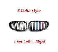 (3 colori) Griglie anteriori a doppio rene per auto, griglia da corsa per BMW E60 E61 Serie 5 M5 520I