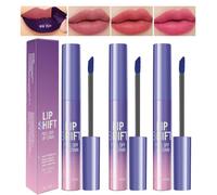 3 colori per labbra peel off, lunga durata, impermeabile e a prova di trasferimento, colore rosa, finitura opaca peel off, trucco labbra per donna