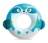 [3 COLORI] Salvagente Gonfiabile 76cm Ciambella per Piscina Mare Animali 266NP
