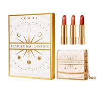 3 colori set di rossetto opaco, set di impermeabili, colore del labbro nudo di velluto, finitura antiadere