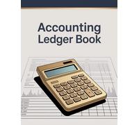 3 Column Ledger Book - Simple Accounting Log for Bookkeeping, Budgeting & Tracking: | Large 8.5 x 11” Format | 120 Pages for Organized Record Keeping