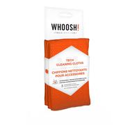 Whoosh! Tech Cleaning Cloths - 3 Panni in Microfibra Alta Qualità, Raccolgono Sporco e Polvere, Panni Antimicrobici, Pulizia Schermo Telefono e Computer, Rimozione Sporco da Screen - 35,6x35,6 cm