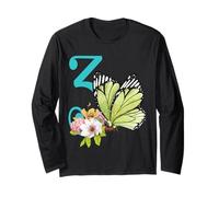 3 ° compleanno farfalla festa ragazze verde foglia di tè bambini tre 3 Maglia a Manica
