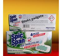 3 Conf. (12 Tavolette) Spic & Span Deo Tavoletta Wc Profumata Aria di Bosco
