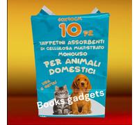 3 Conf. (30 Tappetini) Tappetino Traversine Assorbenti Animali Domestici 60x90