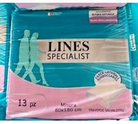 52 TRAVERSE SALVALETTO LINES SPECIALIST 80x180 CM TRAVERSA PER INCONTINENZA