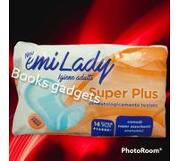 3 Conf. (42 Assorbenti) Emi Lady SUPER PLUS Assorbenti Anatomici x Incontinenti
