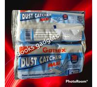 3 Conf. (60 Panni) Gamex Dust Catcher Maxi Elettrostatici Catturapolvere 22x45cm