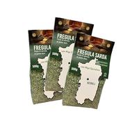 3 Conf. Fregola Sarda di Grano Duro Media con Alga Spirulina 500 gr. Pastificio Bontà di Sardegna Neoneli