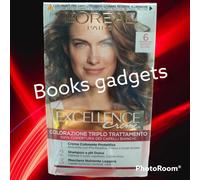 L’Oréal Paris Colorazione Triplo Trattamento Excellence, Con Acido Ialuronico, 100% Copertura Capelli Bianchi, Per Capelli Più Idratati, Biondo Scuro (6)