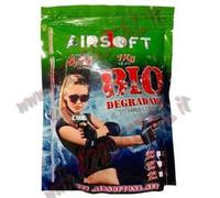 3 CONF PALLINI BUSTA AIRSOFT ONE BIO 1Kg 5000Pz BB 0.20 Gr BIODEGRADABILI 6mm